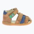 Sandali per bambini Kickers Kick Pod camel/navy 2