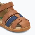 Sandali per bambini Kickers Kick Pod camel/navy 7