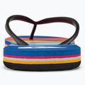 Infradito Quiksilver Molokai Stripe nero/rosso/blu da uomo 6