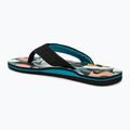 Quiksilver Molokai Layback II infradito uomo bianco / nero / blu 3