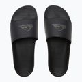 Quiksilver uomo Rivi Nubuck Slide Ciabatte nero 1 4