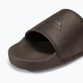 Quiksilver uomo Rivi Nubuck Slide marrone 1 Ciabatte 7