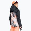 Giacca da snowboard da donna ROXY Roxy Jetty Block rosa pesca immagine da sogno 3