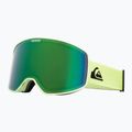 Quiksilver Storm nero sedano/verde ml occhiali da snowboard