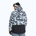 Giacca da snowboard Quiksilver Mission Printed Block camo ice flow da uomo 2