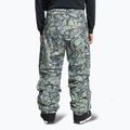 Pantaloni da snowboard Quiksilver Snow Down Cargo da uomo in legno astratto con spray marino 3