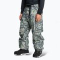 Pantaloni da snowboard Quiksilver Snow Down Cargo da uomo in legno astratto con spray marino 4