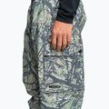 Pantaloni da snowboard Quiksilver Snow Down Cargo da uomo in legno astratto con spray marino 6