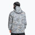Felpa da snowboard Quiksilver Shredder Hoodie puzzle camo ice flow da uomo 3
