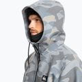 Felpa da snowboard Quiksilver Shredder Hoodie puzzle camo ice flow da uomo 6