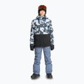 Giacca da snowboard Quiksilver Mission Printed Block camo ice flow da bambino 2