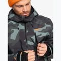 Giacca da snowboard Quiksilver Mission Printed puzzle camo sea spray da uomo 5