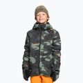 Giacca da snowboard Quiksilver Mission Printed puzzle camo sea spray da bambino