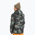 Giacca da snowboard Quiksilver Mission Printed puzzle camo sea spray da bambino 2