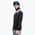 Felpa da snowboard Quiksilver Aker Full Zip da uomo nero vero 3