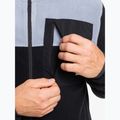 Felpa da snowboard Quiksilver Aker Full Zip da uomo nero vero 4