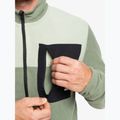 Felpa da snowboard Quiksilver Aker Full Zip Fleece uomo sea spray 6