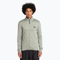 Felpa da snowboard Quiksilver Steep Point Full Zip Fleece Uomo sea spray