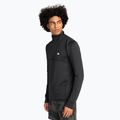 Felpa da snowboard Quiksilver Steep Point Half Zip Fleece da uomo nero vero 4