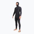 Billabong Uomo 5/4mm Furnace Natural Chest Zip Hooded Swim Foam Nero 2