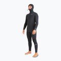 Billabong Uomo 5/4mm Absolute Natural Chest Zip Hooded Swim Foam Nero 3