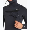 Billabong Uomo 5/4mm Absolute Natural Chest Zip Hooded Swim Foam Nero 6