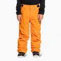 Pantaloni da snowboard Quiksilver Estate orange pepper da bambino