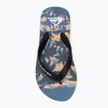 Quiksilver Molokai Art 25 Youth infradito infuocato blu coronet tropicamo 5