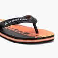 Quiksilver Molokai Art 25 Youth infradito wordblock corallo infuocato 7