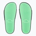 Quiksilver uomo Rivi Wordmark Slide II infradito rasta nero 2