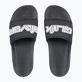 Quiksilver uomo Rivi Wordmark Slide II infradito nero 5 2