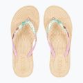 ROXY South Beach III infradito da donna verde/rosa 2