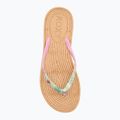 ROXY South Beach III infradito da donna verde/rosa 5