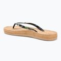 Infradito da donna ROXY South Beach III con stampa nera 3
