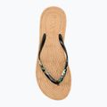 Infradito da donna ROXY South Beach III con stampa nera 5