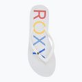 ROXY Sandy III infradito donna bianco/arcobaleno monogramma 5