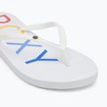 ROXY Sandy III infradito donna bianco/arcobaleno monogramma 6