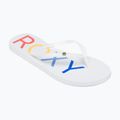 ROXY Sandy III infradito donna bianco/arcobaleno monogramma 2