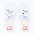 ROXY Sandy III infradito donna bianco/arcobaleno monogramma 4