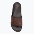 Infradito donna ROXY Slippy IV marrone combinato 5
