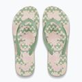 ROXY Tahiti VII infradito da donna verde/rosa 2