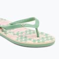 ROXY Tahiti VII infradito da donna verde/rosa 7