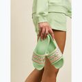 Infradito da donna ROXY Slippy II a righe verdi 6