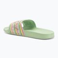 Infradito da donna ROXY Slippy II a righe verdi 3