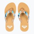Infradito donna ROXY Porto Raffia II profondità blu 2
