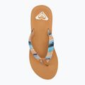 Infradito donna ROXY Porto Raffia II profondità blu 5