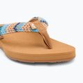 Infradito donna ROXY Porto Raffia II profondità blu 7