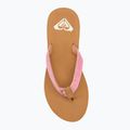 ROXY Porto Raffia II infradito da donna in lampone 5