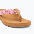 ROXY Porto Raffia II infradito da donna in lampone 7