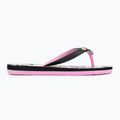 ROXY Tahiti VII infradito per bambini nero/rosa stencil 2